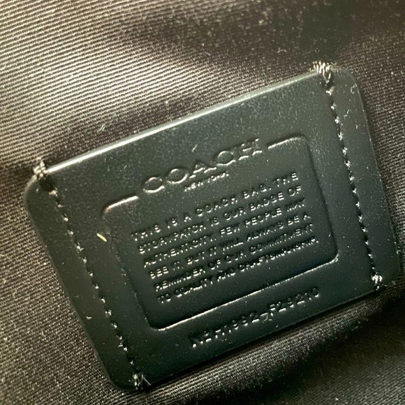 Coach Leather Monogram Signature Crossbody Bag & Wristlet - Picture 7 of 14